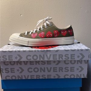 Comme des Garçon Play x Chuck 70 low top ‘ Multi Heart’